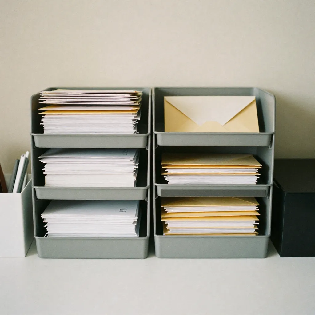 Secure mail storage facility