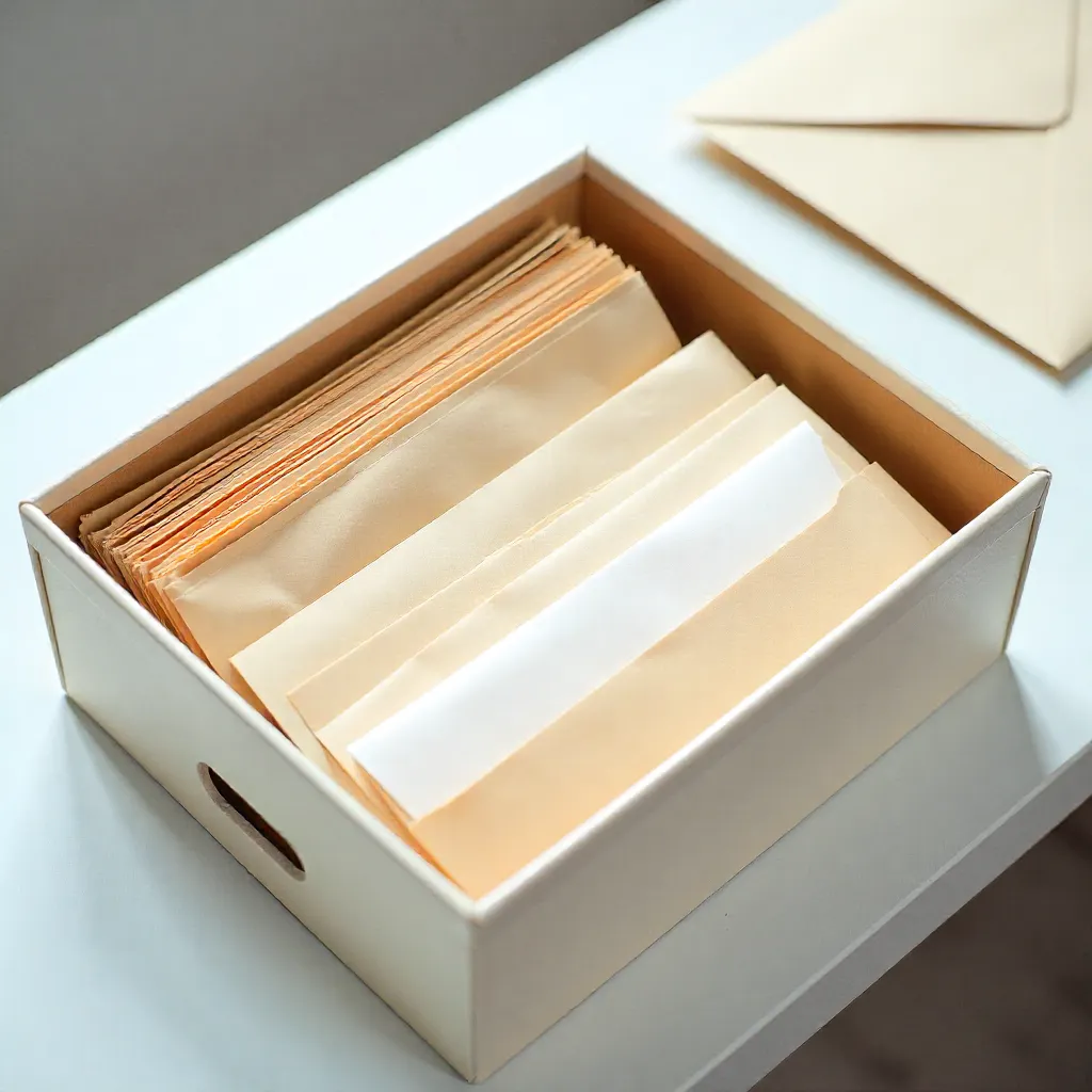 After organization - sorted mail system